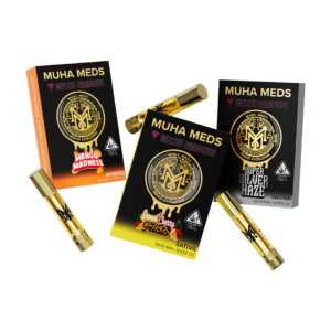 Muha Meds 1000mg Melted Diamonds Cartridges (Mixed Flavors)